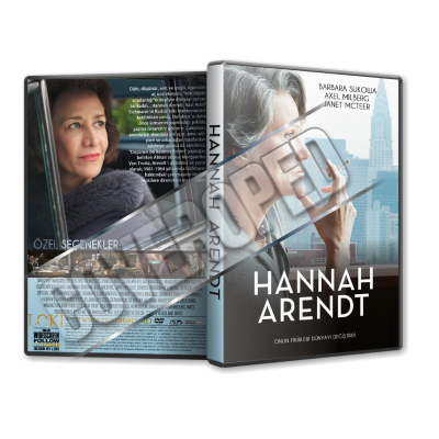 Hannah Arendt - 2012 Türkçe Dvd Cover Tasarımı